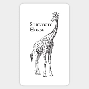 Giraffe - Stretchy Horse Sticker